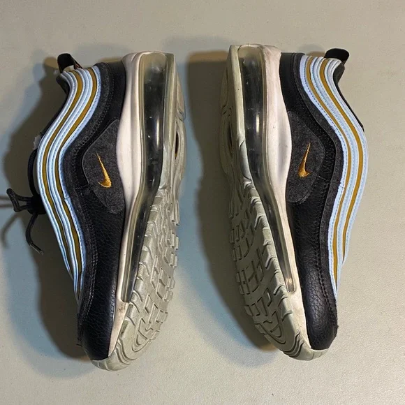 Nike Women's Sneakers - Black, White, Gold - Picture 2 of 5